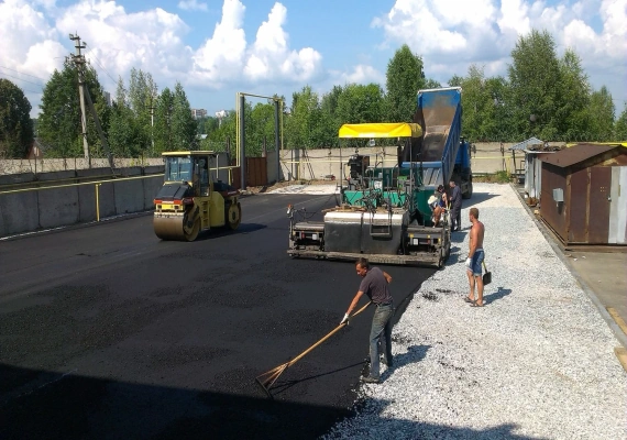 Устройство автодорог в Солнечногорске и Солнечногорском районе